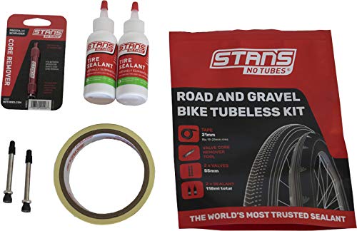 Stan's NoTubes Unisex - Adult Road & Gravel Tubeless Kit