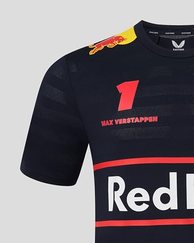 Red Bull Racing F1 Men's 2025 Max Verstappen Team T-Shirt3