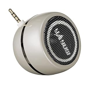 Tragbarer Mini Lautsprecher mit 3,5mm Stecker, Wiederaufladbarer 3W Lautsprecher für Mobiltelefon, MP3, Laptop, Tablet