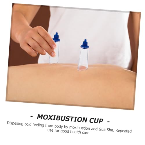 COLLBATH 2 piezas Copas de Terapia Vacuum para Masaje y Cupping Body Guasha miniatura 3
