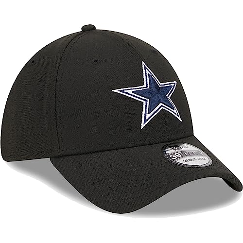 Gorra visera New Era para hombre Dallas Cowboys negra miniatura 3