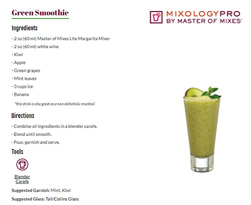 image for Master of Mixes Margarita Lite Drink Mix, Ready To Use, 1 Liter Bottle