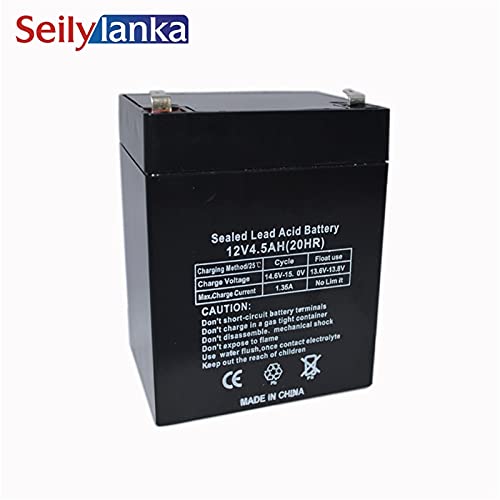 12V 4.5AH Batería sellada Baterías de plomo ácido recargables Lámpara de escritorio LED Linternas Palanca de altavoz