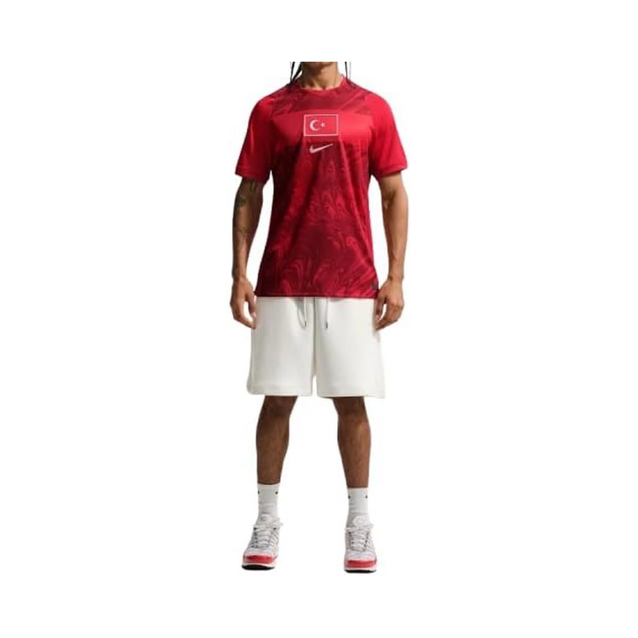 Nike Turkey National Team Dri-fit Stadium Home T-Shirt Homme (Lot de 1)