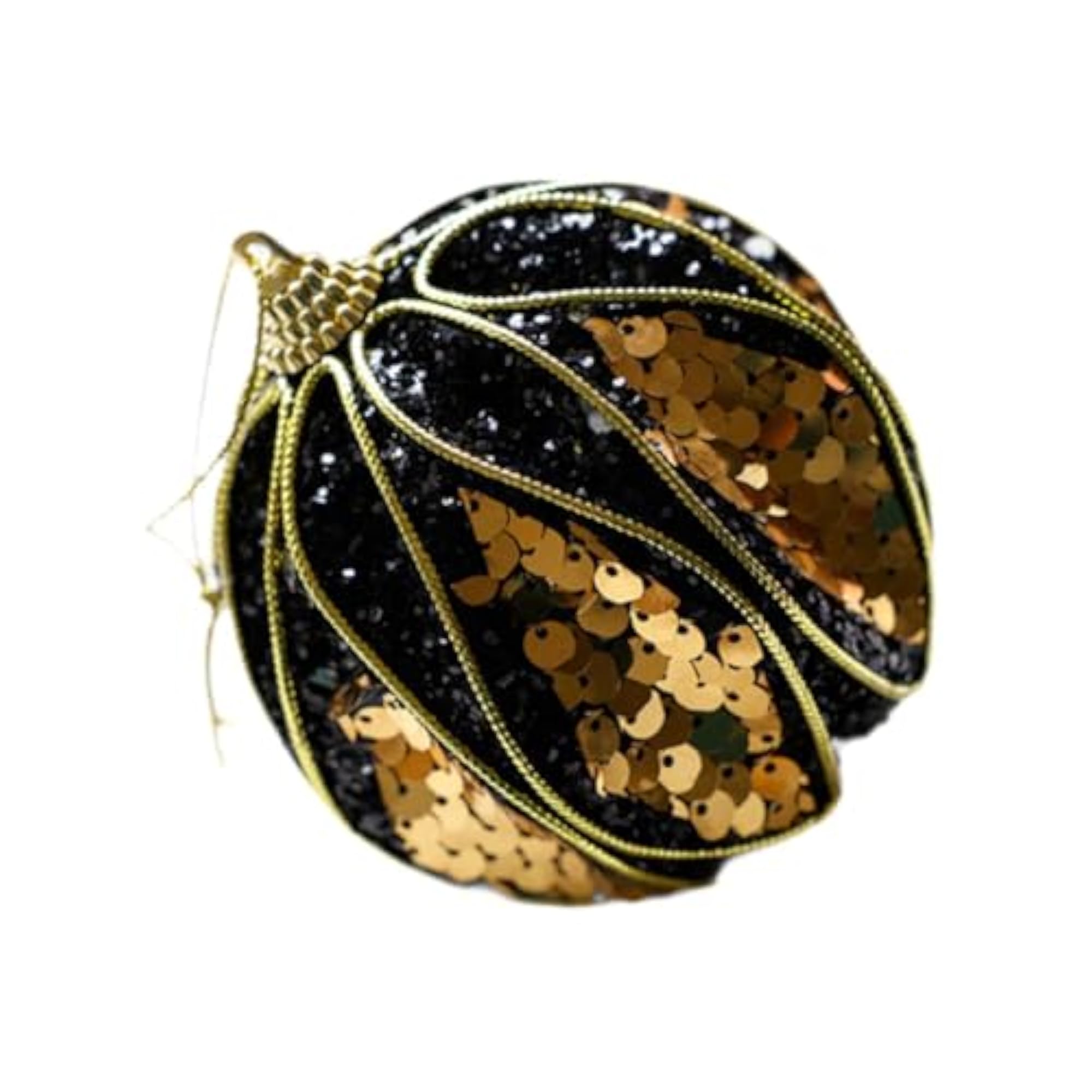 Christmas Glitter Pendant Baubles, New Year Decor