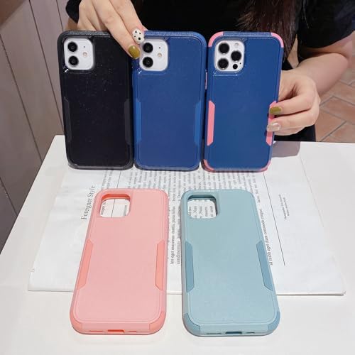 Coque iPhone 12 Pro rigide mate antichoc et robuste rose clair
