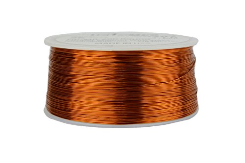 Image of TEMCo 26 AWG Copper Magnet Wire - 1 lb 1258 ft 200C Magnetic Coil Winding