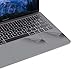 immagine 1lention Polsi Custodia di Pelle con Protezione Trackpad per MacBook PRO (13 Pollici, 2016-2019, Modello A1706/A1708/A1989/A2159), Protettivo in Vinile(Spazio Grigio)