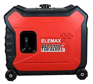 Elemax - PEG 3200i (2.8kVA) Petrol Inverter Generator with Electric + Recoil Start [ PEG 3200i], 1 Piece