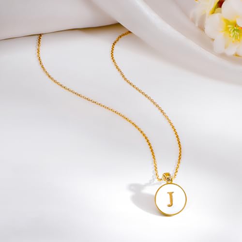 Image of Rubans Demi Fine Stainless Steel Alphabet Pendant CZ Gift for Women & Girls