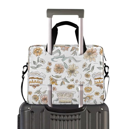 Funda de portátil crossbody con asa y correa 15.6 pulgadas miniatura 4