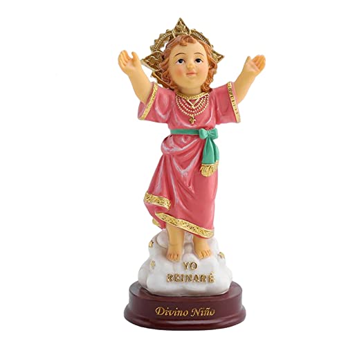rockible NiO Estatua Jesus Divine Child Figurine Interior Desktop Decoration