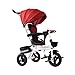 TQJ Cochecito de Bebe Ligero Niños Los Niños Triciclo Triciclo 4 En 1 con El Pedal De Bloqueo De Ruedas Y Silencioso, Fit A Partir De 6 Meses A 6 Años (Color : #1)