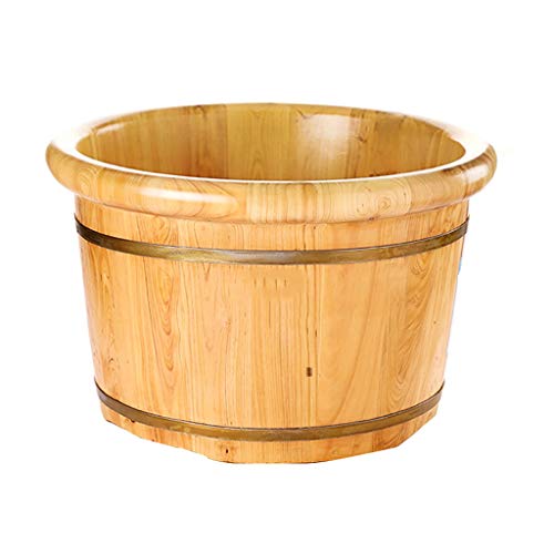 Cubeta de madera para spa de pies y sauna