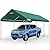 Quictent 10x20 ft Heavy Duty Carport Car Canopy Galvanized Car Tent Outdoor Boat Shelter with Reinforced Structure - Green