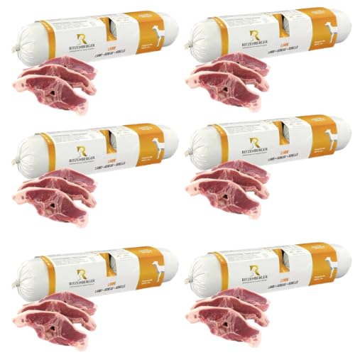 6 x Jagnięcina podwójne rolki (2x400g) | czyste mięso nietolerancja pokarmowa
