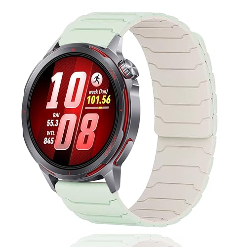 AnnTec For Huawei Watch GT Runner 2 / GT 6 Pro / GT 6 / GT5 Pro / GT5 / 4 46mm �o���h �����x���g 22mm �o���h �R���p�`�u�� �t�@�E�F�C�o���h �����o���h �ւ��x���g �V��