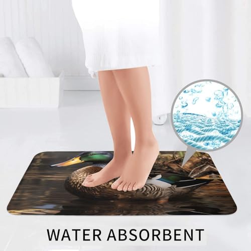 Tapis de salle de bain rectangulaire colvert avec contour WC - 7