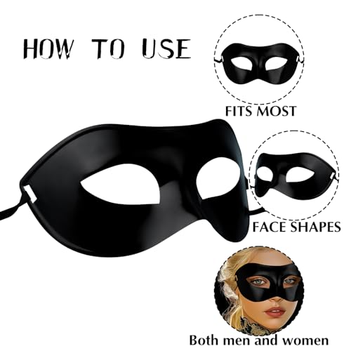 Sniloaw Halloween Mask 3D Glow Stickers Costume Party Mask Scary Role-Playing Party Mask Creepy Glowing Mask For Men And Women Black Blank Eye Mask Diy Carnival Cosplay Dance Party Favors thumb #1