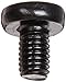 Small Parts M35D7985AB Steel Pan Head Machine Screw, Black Oxide Finish, Meets DIN 7985, #1 Phillips Drive, M3-0.5 Thread Size, 5 mm Length, Fully Threaded, Import (Pack of 100)