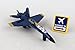 Daron Worldwide Trading Runway24 F/A-18 Angels No Runway Vehicle, Blue