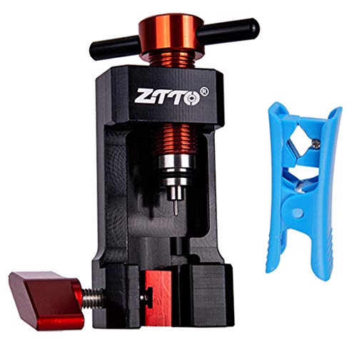 Outil insert de frein à disque et coupe-tuyau hydraulique pour alignement de précision vélo