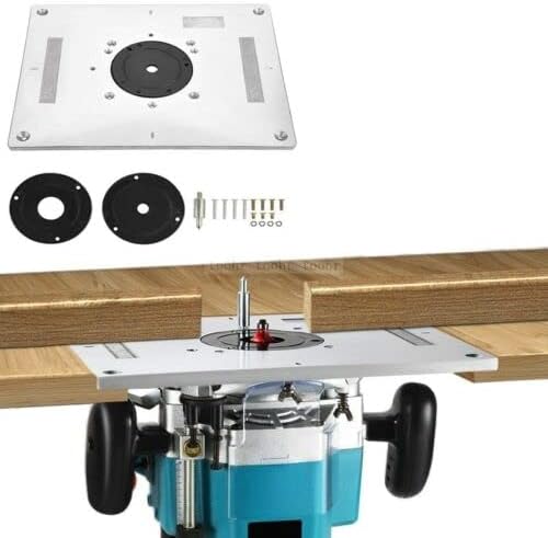 Wood Milling Trimming Machine Flip Plate Guide Table Router Table Insert Plate