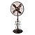 DecoBREEZE Oscillating Outdoor Fan with Misting Kit, 3-Cooling Speed with High RPM, Adjustable and Portable Misting Fan, Riverside, Antique Water Fan, 18 inches