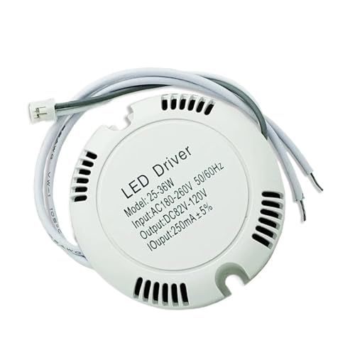 Driver LED 220V 8-25W transformateur rond pour spot encastrable et plafonnier DIY