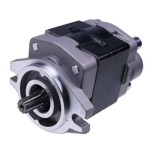 Image of Hydraulic Gear Pump 91E71-00100 91E7100100 Compatible with Nissan Engine K25 Compatible with Mitsubishi Forklift FG30 FG30N