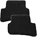 FREEMOTOR802® Nylon Car Floor Mats Carpets Liner, Fits 2001-2007 Mercedes-Benz W203 C-Class, Factory Fitment Auto Interior Accessories Replacement Non-Slip, Black 5PCS