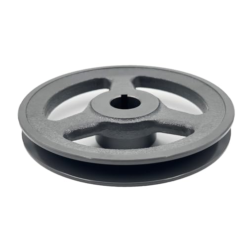 Saelno AK61-7/8 Ak6178 V Belt Pulley,5.95 Inch Outside Diameter,7/8 Inch Bore,Mechanical Pulleys Cast Iron thumb #2