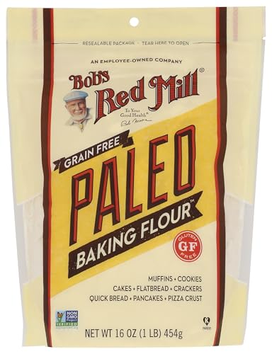 Bob's Red Mill Paleo Baking Flour, 16Oz (Pack Of 1) - Gluten Free, Non Gmo, Vegan, Paleo Friendly, Kosher