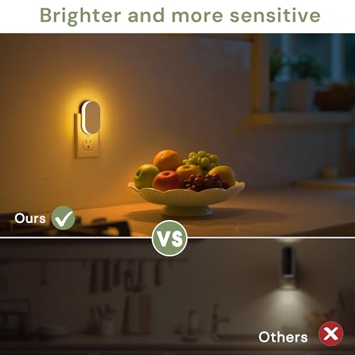 Image of L LOHAS LED Night Lights Plug Into Wall, Night Light, Dusk to Dawn Sensor
