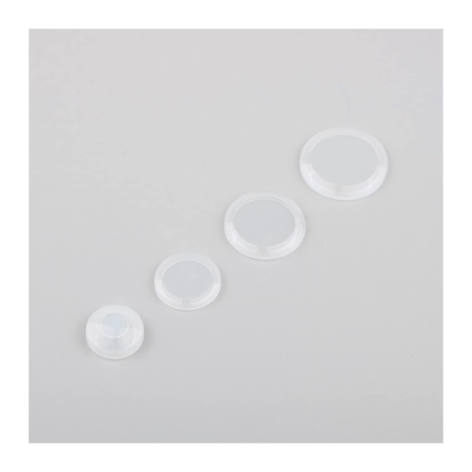 WAAZVXS 5Pcs 12mm 16mm 19mm 22mm 25mm Metal Push Button Switch Protection Cover Silicone Waterproof Dust Cap (Color : 12mm)