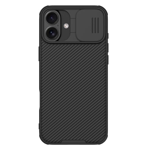 Nillkin CamShield Pro Series Cover Case Designed For Apple iPhone 16 Plus - Black