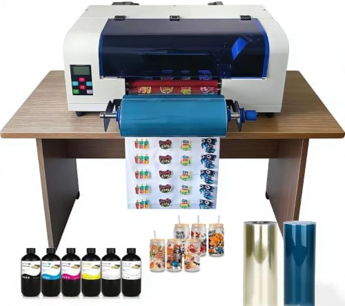 SYLCYS A3+ DX7 UV DTF Sticker Printer Come with Software A/B...