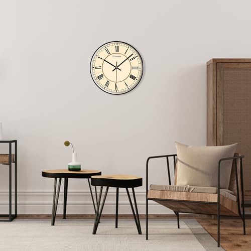 Image of Auromin Designer Wall Watch for Living Room | Fancy Wall Clock for Bedroom Stylish | Watch for Home Wall, Silent Modern Luxury Wall Clocks for Office, Kitchen, Home Decor