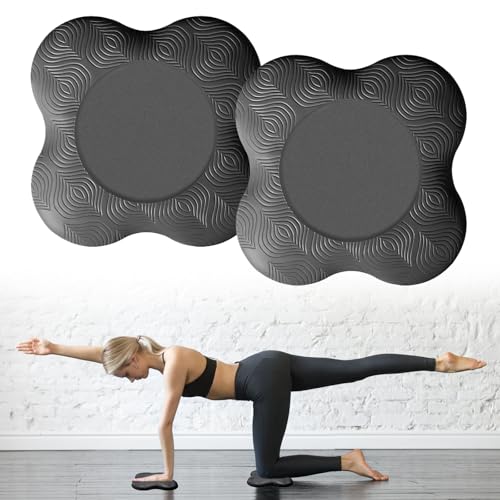 2 Stück Kniekissen Yoga,Kniekissen Sport,Yoga Zubehör,Verschleißfest...