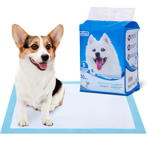Nobleza Empapadores Perros Alfombrilla higiénica de Entrenamiento para Perros, Ultraabsorbente 40cm*60cm, 50 Unidades