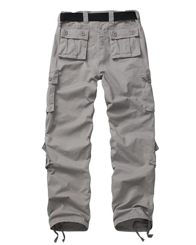 TRGPSG Women's Casual Combat Cargo Pants, Cotton Outdoor Camouflage Military Multi Pockets Work Pants2