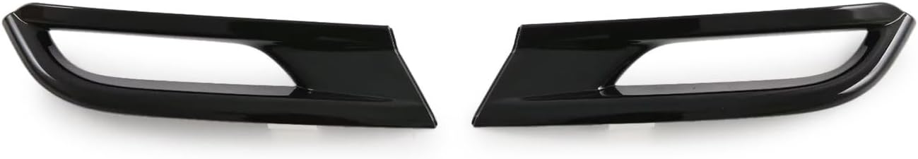 Rear Fog Lights Covers Compatible with Toyota Camry 2025 L/XLE,Not Fit SE/XSE Back Fog Lamp Light Cover Trim Exterior Car Accessories ABS 2PCS(Glossy Black Style)