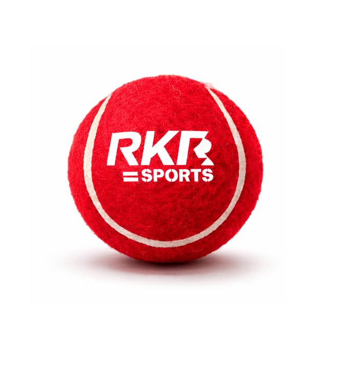Image of RKR Wooden Popular Willow Kids Cricket Bat Size 6 with 1 Tennis Ball for 11-15 Year Kids Combo Pack