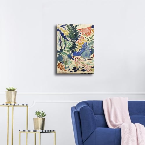 Wieco Art Canvas Prints Wall Art Henri Matisse Aesthetic Posters Landscape at Collioure Art Exhibition Matisse Prints Posters for Living Room Home Decorations - Image 2