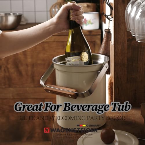 Wagensteiger 1656 Kitchen Countertop Compost Bin 0.8 Gals/3Liters With An Airtight Lid, Convenient Size & Stylish Design, Sus304 Premium Stainless Steel Kitchen Waste Food Scraps Basket Bucket thumb #8