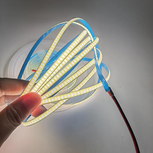 Tira LED flexible COB 24V 384 leds/m Blanco natural 4000K miniatura 1