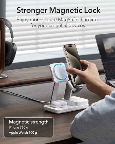ESR 100W 6-in-1 GaN Charging Station with MagSafe & Apple Watch — view 7