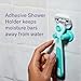 Flamingo Moisture Plus Women's Razor Set - No Shave Gel Needed - 1 Razor Handle, 1 Blade Refill, Shower Holder - Seafoam