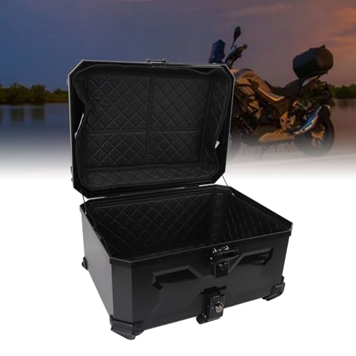 Top case de moto pour deux casques valise sécurisée contre le vol