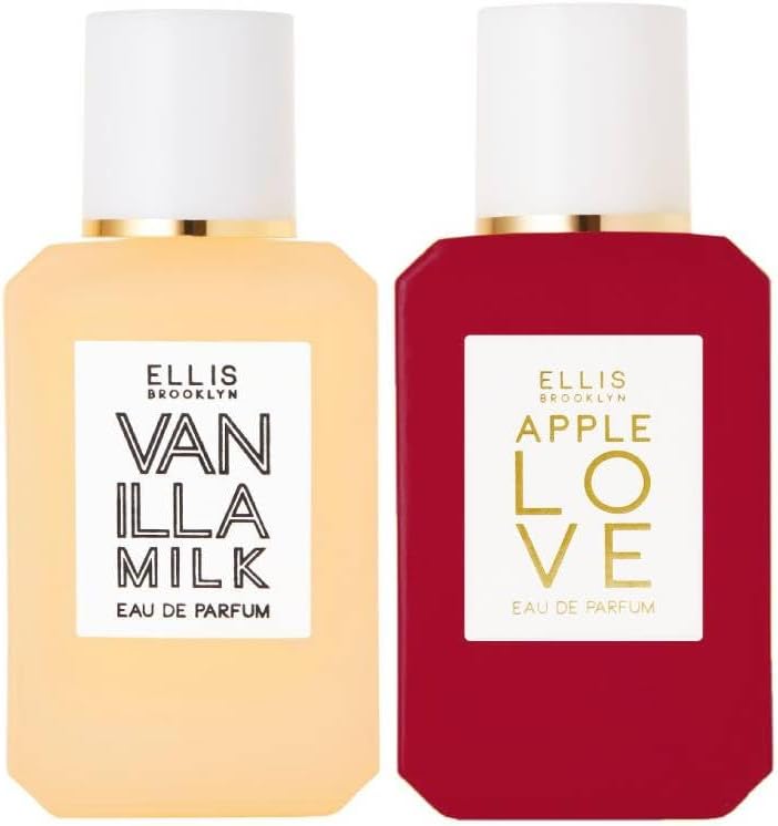Apple Love & Vanilla Milk Eau De Parfum - Mini Perfume Dabber, Clean Fragrance, Long Lasting Travel Size